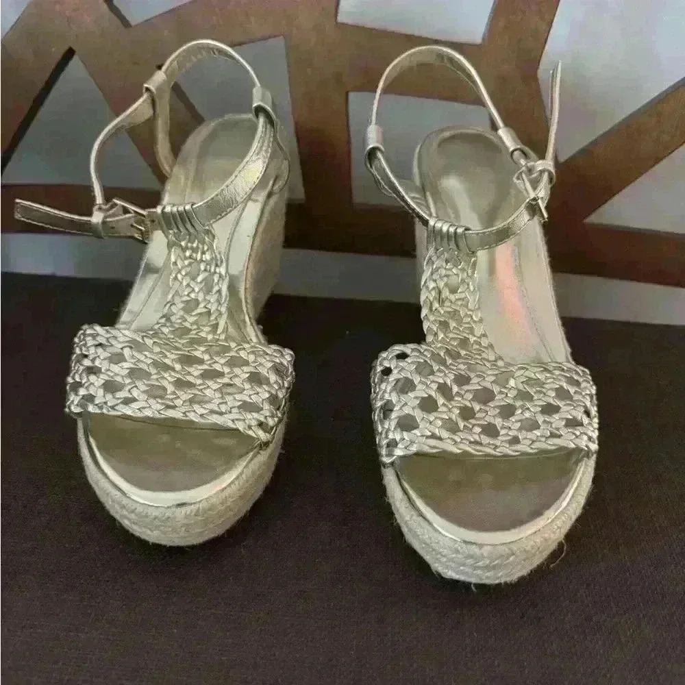 LAUREN by Ralph Lauren | Hailey Open Toe Casual Platform Sandals